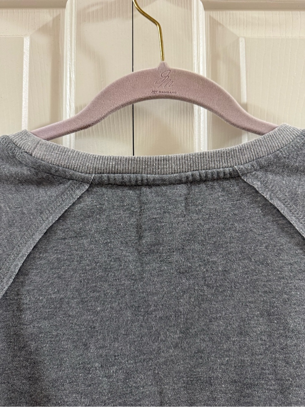 Harry Potter Hufflepuff Crewneck Sweatshirt Gray Yellow Unisex XS Hogwarts - Picture 6 of 13